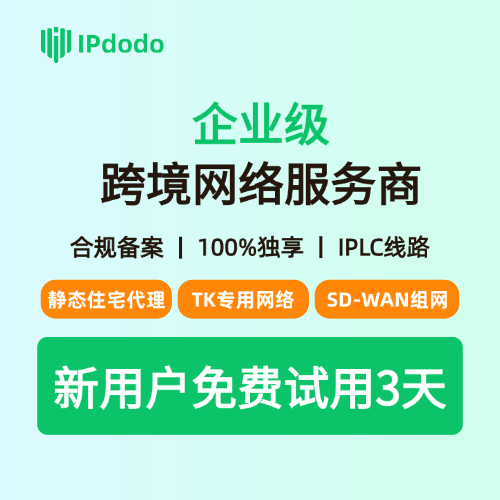 IPdodo跨境网络专线